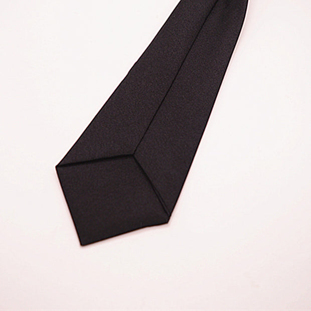 Children's Solid Color Small Tie