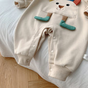 Baby Super Cute Jumpsuit South Korea Cartoon Crawling Suit