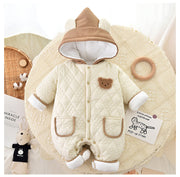 Cotton Padded Thickened Autumn And Winter Baby Jumpsuit