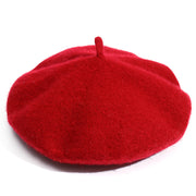 Artistic Wool Candy Color Painter Cap Fashionable Warm Hat