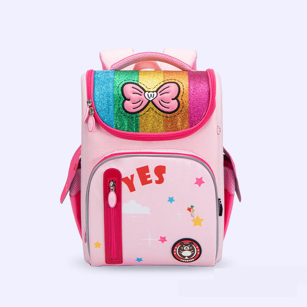 Folding Lightweight  Light Weight  Comfortable And Breathable Schoolbag For Junior Students