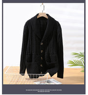 Men's Sweater Cardigan Long Sleeve Coat