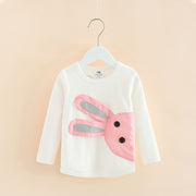 Baby Girl Doll Collar Long Sleeve T-shirt Top