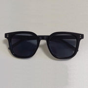 Sunglasses Ins UV-proof Black Frame Brown