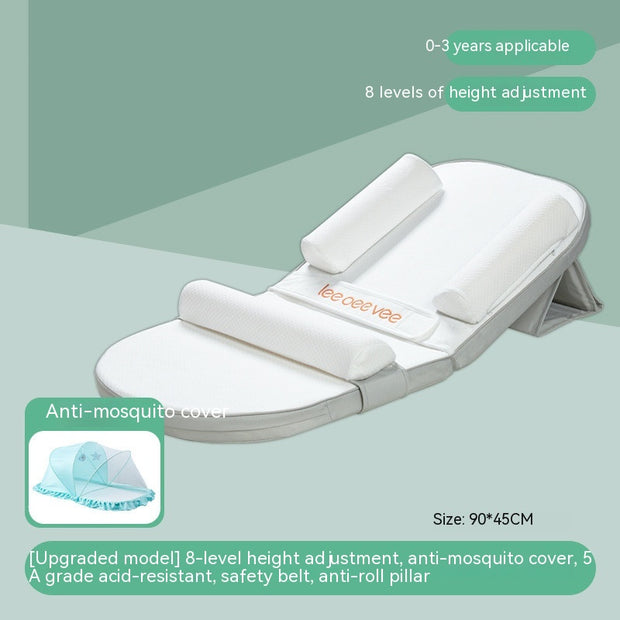 Babies' Milk Spilt Prevent Ramp Mat Anti-overflow And Choking Milk Newborn Spine Care Bed