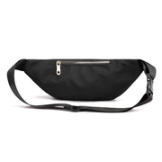 Women's Solid Color Nylon Crossbody Bag Shoulder Multifunctional Waist Bag