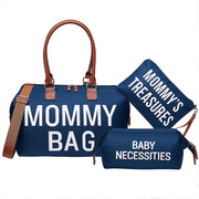 3-piece Portable Bag Set For Moms On Trips