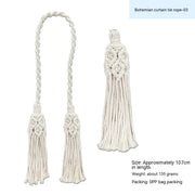 Ins Decorative Bohemian Curtain Rope Tied Bandage