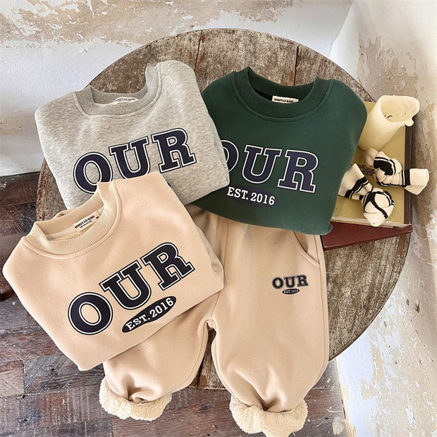 New Children's Hoodie two-piece Set