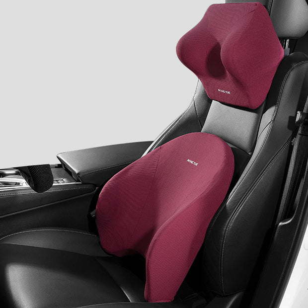 Automobile Headrest Memory Pillow Automobile Memory Cotton Waist Support