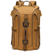 Men's Outdoor Leisure Waterproof Large Capacity Canvas Vintage Backpack