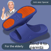 Summer Indoor Maternity Bathroom Thick Bottom Couple Home Elderly Non-slip Slippers Quick-drying