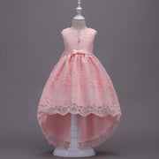 Children's Dress Trailing Lace Dress