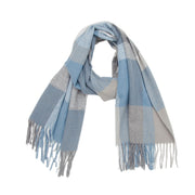 Plaid Scarf Thickened Fringe Bib Rainbow Scarf Shawl