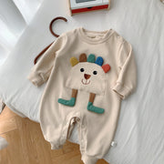 Baby Super Cute Jumpsuit South Korea Cartoon Crawling Suit