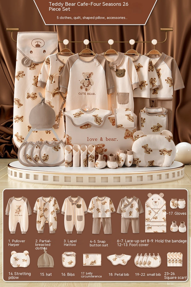 Newborn Gift Box Newborn Baby Meeting Etiquette Clothes Suit