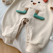 Baby Super Cute Jumpsuit South Korea Cartoon Crawling Suit