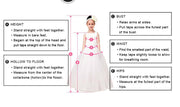 Children's Mop Long Princess Dress Costume