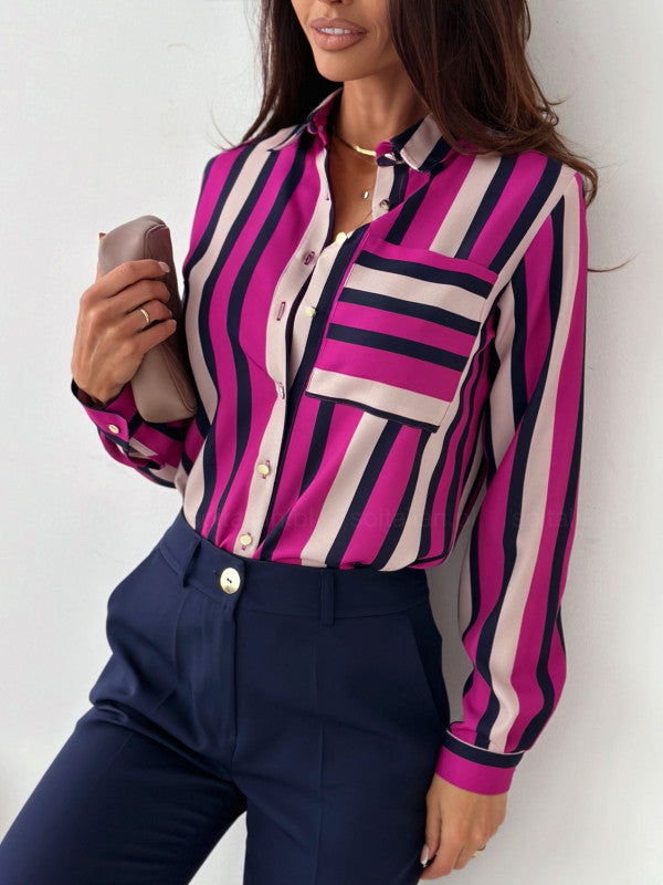 Fashionable Collar New Shirt For Women