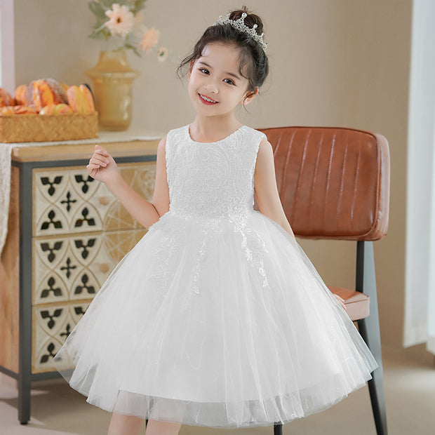 Children's Mesh Summer Dress